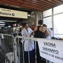 Ministério da Saúde reforça chamamento para vacina contra o sarampo - Paulo Pinto / Agência Brasil