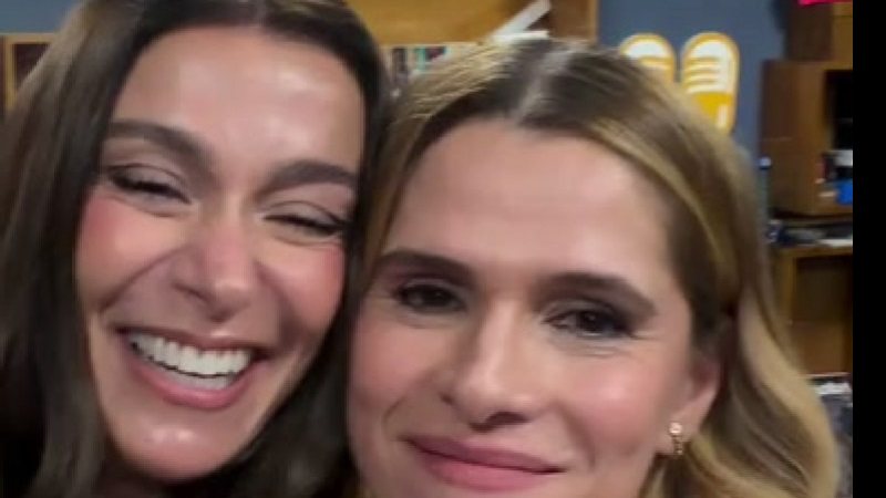 Mônica Martelli e Ingrid Guimarães são surpreendidas com atitude de cliente de restaurante
