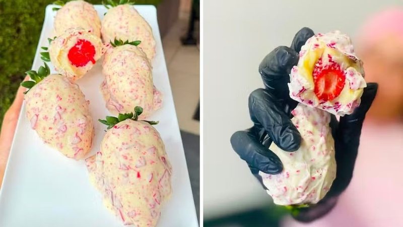 'Morango cravejado' vira tendência nas redes sociais e nova aposta de confeiteiros