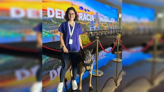 Polícia do DF investiga morte de veterinária atacada por cão do Senado como acidente de trabalho - Reprodução / Redes sociais