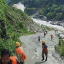 Funcionário de hidrelétrica filmou fuga desesperada em meio a avalanche de lama no Nepa - Foto: Reprodução