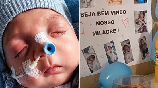 bebê Noah Gabriel da Cruz Santos - Redes Sociais