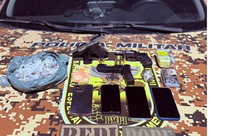 Armas 3D e mais de 25 presos: operação mira organizações criminosas em Alagoas e Piauí