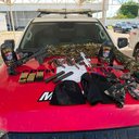 Imagem Grupo suspeito de atacar rivais e se esconder em mata entra em confronto com a PM; 4 são presos e um morre
