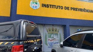 Sede do Instituto de Previdência dos Servidores Públicos de Maceió (Iprev) foi alvo de operação da Polícia Federal - Mônica Ermírio / TV Pajuçara