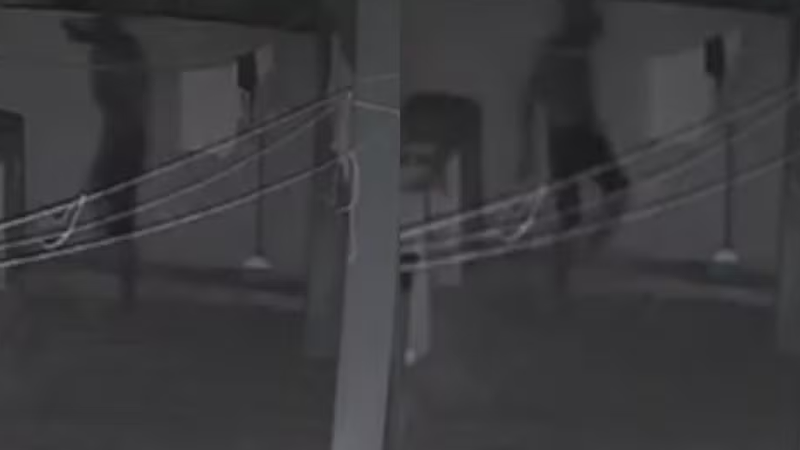 Furto de 40 calcinhas: homem pula muro e invade quintal de casa no Ceará