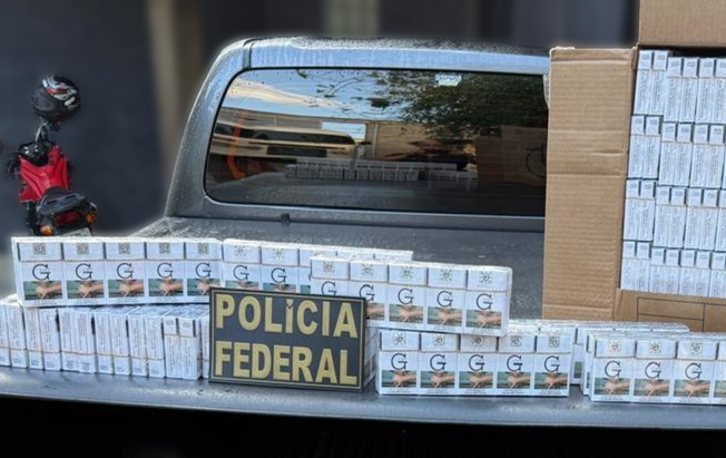 PF mira grupo suspeito de contrabandear cigarros e bloqueia R$ 1 milhão no ES