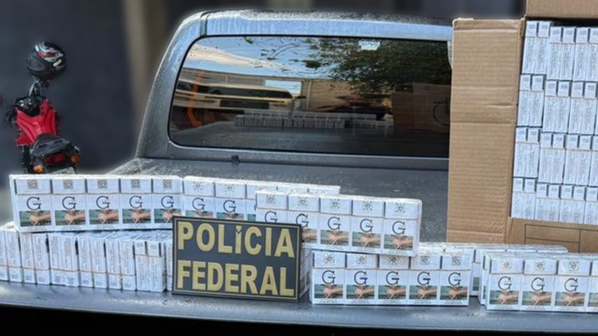 PF mira grupo suspeito de contrabandear cigarros e bloqueia R$ 1 milhão no ES