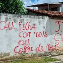 Imagem Ameaças e referência à facção: Polícia investiga autores de pichações em muros de Coruripe