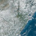 Imagem de satélite disponibilizada nesta sexta-feira, 28 - Reprodução / cptec / inpe.br