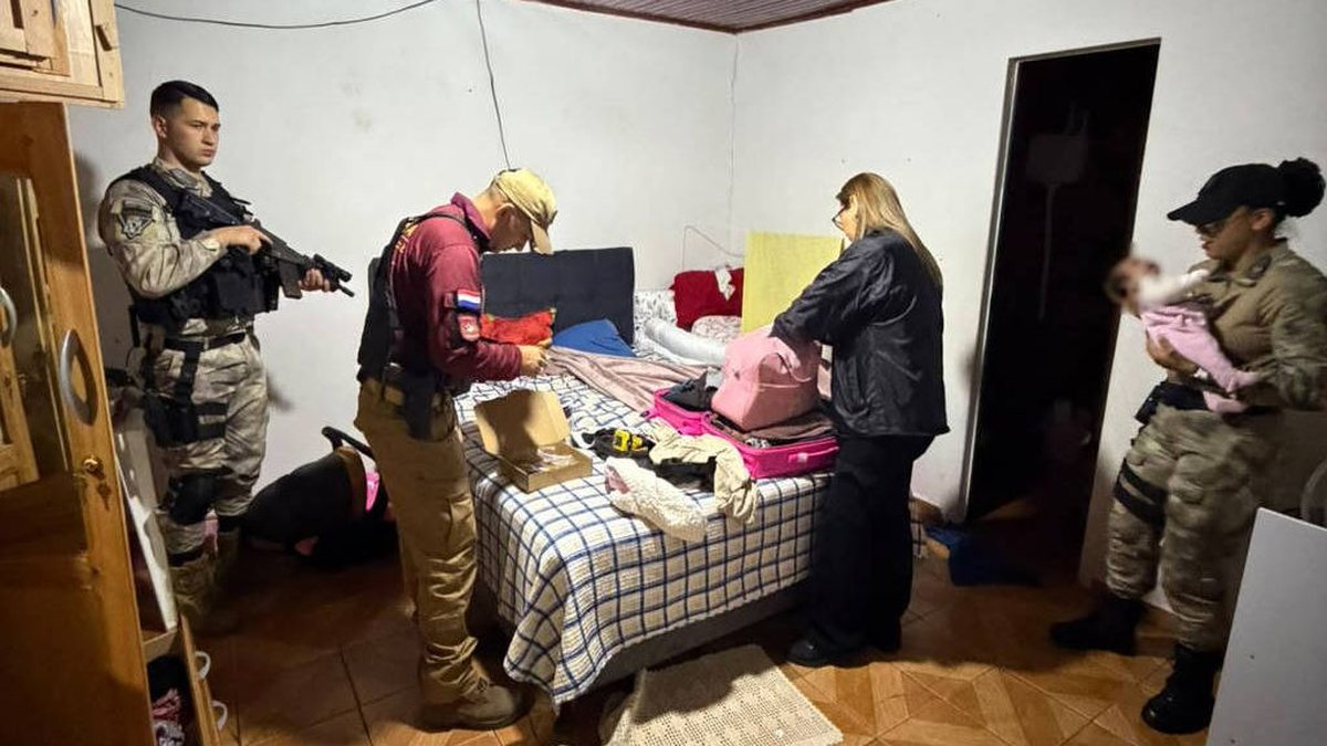 Recém\u002Dnascida sequestrada em Campo Grande (MS) é encontrada no Paraguai