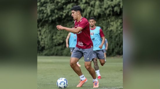O jogador do São Paulo Nicolas Bosshardt, 19 - Erico Leonan / São Paulo