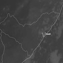 Imagem de satélite disponibilizada nesta segunda-feira, 10, pela Semarh - Reprodução / Semarh