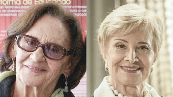 Laura Cardoso e Glória Menezes morreram no intervalo de horas - Foto: Reprodução