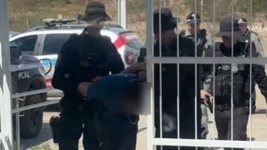 Suspeito foi preso pela Polícia Militar - Reprodução / Italo Timoteo