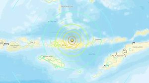 Terremoto de magnitude 7,7 atinge a costa da Indonésia - Reprodução / Serviço Geológico dos Estados Unidos
