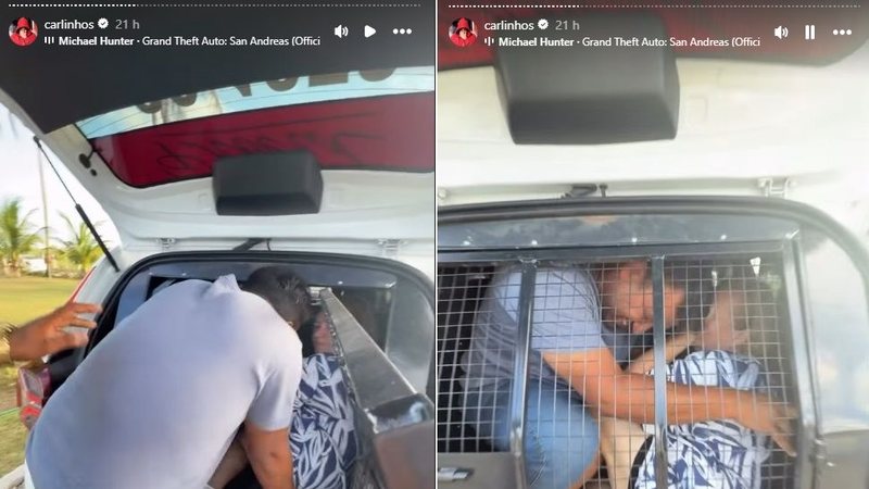 PM prende militares após uso de viatura em 'pegadinha' de Carlinhos Maia