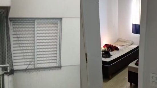 Vítima caiu de janela de alojamento em Londrina - Reprodução
