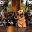 Warner usa cachorros de inteligência artificial para divulgar 'O Fim da Rua' - Reprodução / Warner
