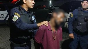 Homem foi conduzido à Central de Flagrantes para os procedimentos cabíveis - Foto: Ascom Semsc