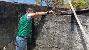 Operação Língua Suja detectou que material estava indo para galeria pluvial - Foto: Secom Maceió