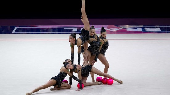 Imagem Ginástica rítmica: Brasil é bronze e garante vaga em Los Angeles 2028
