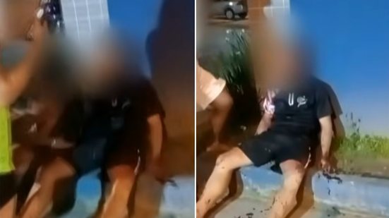 Adolescente sobrevive após ser espancado e baleado por grupo armado na Santa Amélia - Reprodução / TV Pajuçara