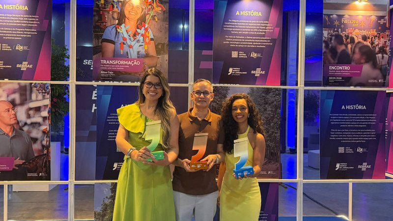Com 1º lugar em 3 categorias, TNH1 é o grande vencedor do Prêmio Sebrae de Jornalismo