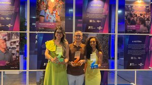 Ana Carla Vieira, Gilson Monteiro e Joyce Maia - TNH1