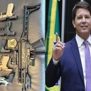 Imagem Mario Frias tem sete armas apreendidas pela PF em operação sobre 'Dark Horse'