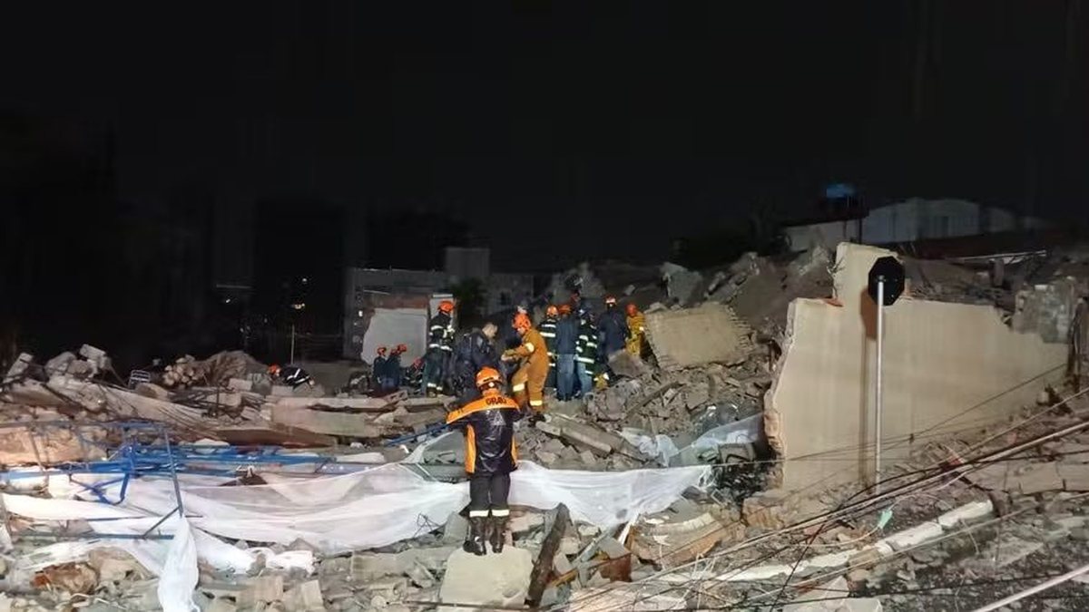 Criança é a sexta morte em desabamento de prédio\u003B sócio de construtora é preso