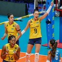 Brasil é campeão do Pré-Olímpico e garante vaga em Los Angeles 2028 - Maurício Val / CBV
