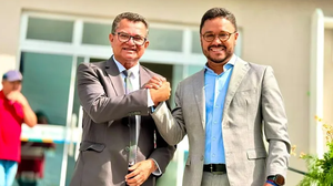 Prefeito de Maribondo, Bruno Teixeira e do vice-prefeito, Ubiratan Nunes - Foto: Reprodução/Redes sociais