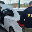 Carro roubado em 2023 é recuperado pela PRF após abordagem em São Miguel dos Campos - Divulgação / PRF