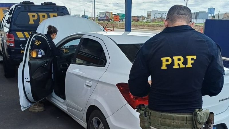 Carro roubado em 2023 é recuperado pela PRF após abordagem em São Miguel dos Campos