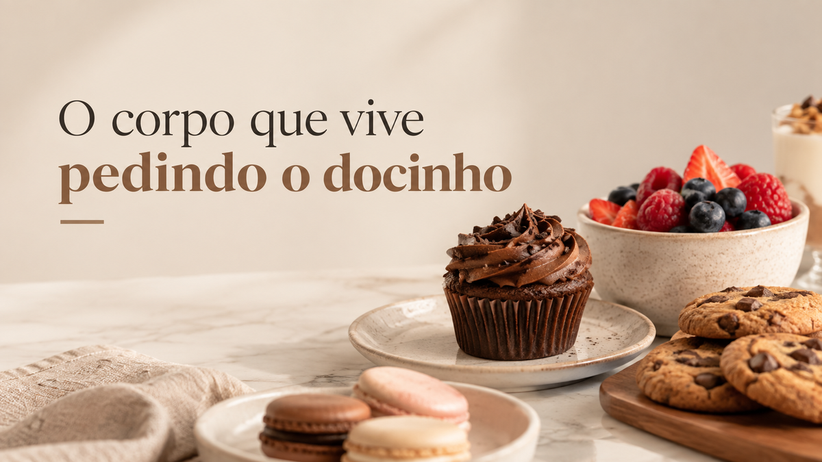 O que a vontade de doce pode estar te querendo te falar?