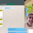 Ciro Soares enviou foto com Gonet a Vorcaro e disse 'Liga aqui. Ele quer falar com vc' - Reprodução