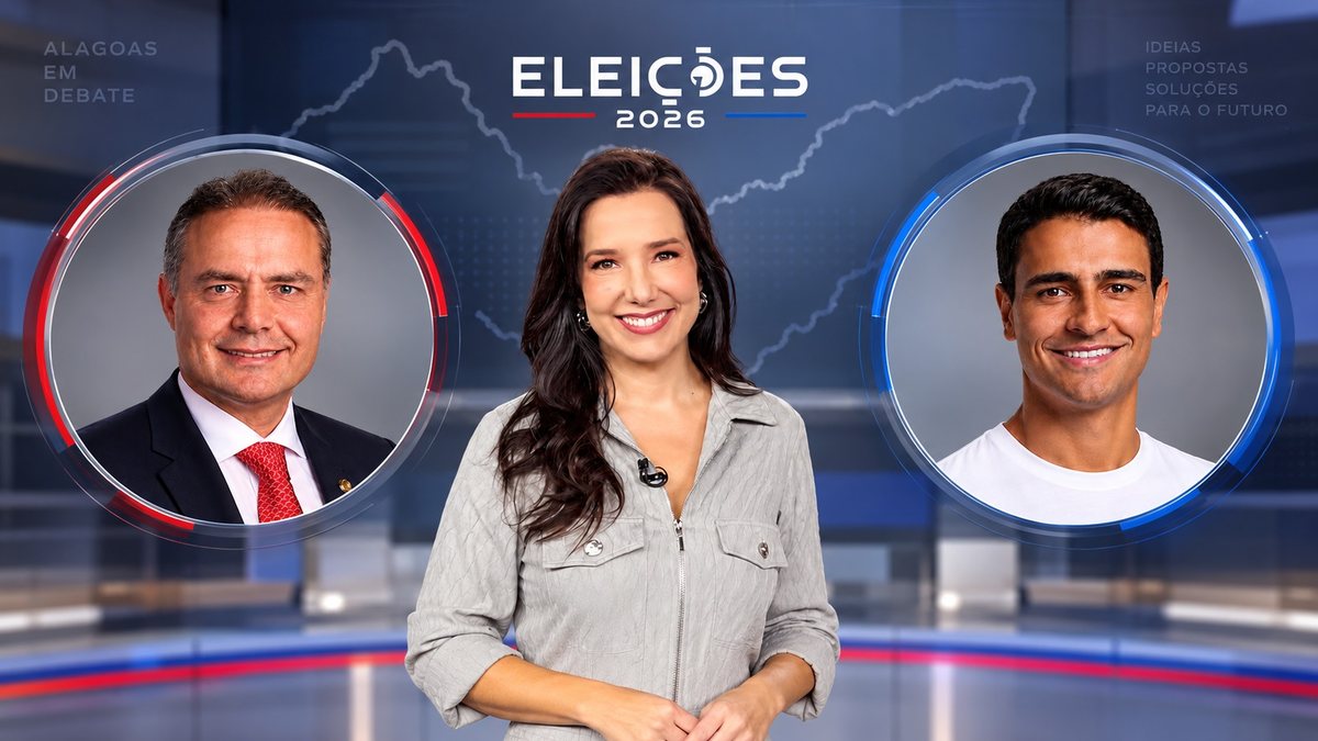 Debate: Renan Filho e JHC tem confronto marcado hoje, na TV Pajuçara