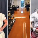Desabamento de muro entre casas de Simone Mendes e Léo Stuart causou alagamento em residência do músico - Reprodução / Instagram | Arquivo pessoal