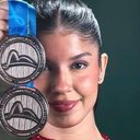 Campeã mundial de ginástica rítmica, Duda Arakaki será homenageada na Câmara de Maceió - Divulgação