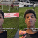Imagem Ex-CRB dispara contra gramado de estádio da Série B: 'Não dá para aceitar'