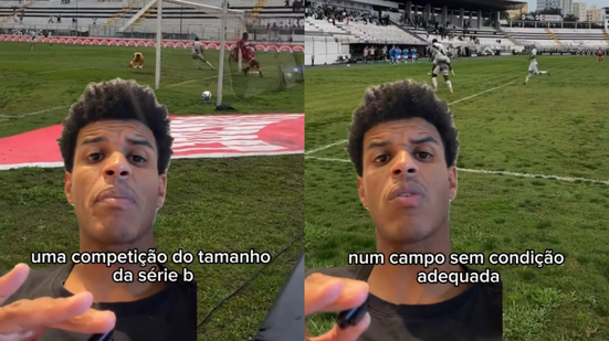 Imagem Ex-CRB dispara contra gramado de estádio da Série B: 'Não dá para aceitar'