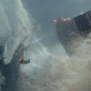Divulgação / Lionsgate - Cena de Moonfall (2022), dirigido por Roland Emmerich