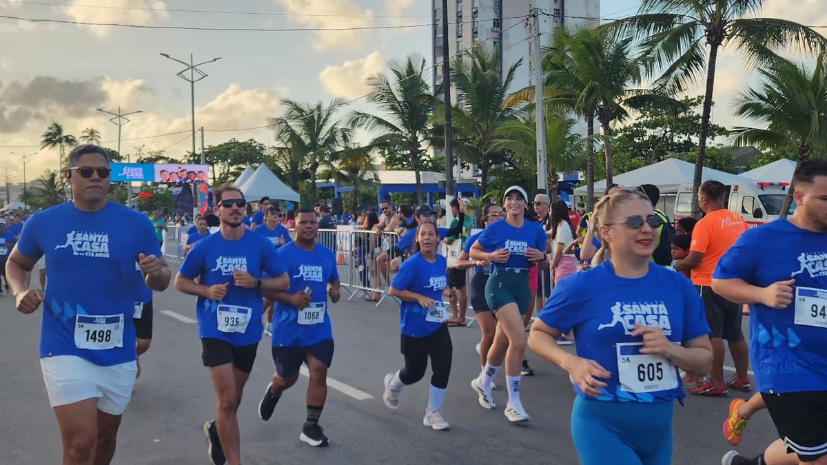 Com patrocínio da TV Pajuçara, Circuito Santa Casa reúne mais de 2 mil corredores