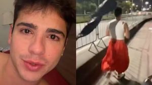 Imagem Ator da Globo é hostilizado por streamer ao chegar no Rock in Rio: "Homofobia não é entretenimento"