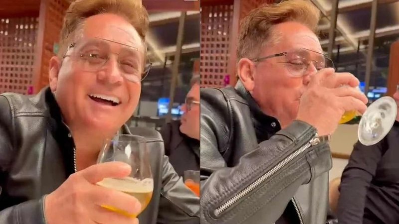 Leonardo volta a beber após 30 dias e fala sobre abstinência