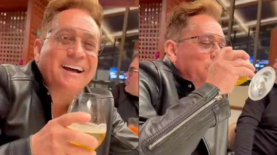 Leonardo volta a beber após 30 dias e brinca sobre abstinência - Reprodução / Instagram
