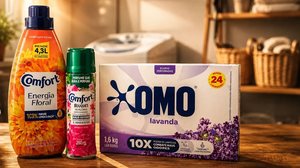 Imagem Anvisa suspende produção em fábrica das marcas Omo, Surf, Brilhante e Comfort