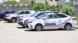 Imagem de arquivo das viaturas Patrulha Maria da Penha - MP-AL