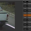 Picape flagrada a 124 km/h em trecho cujo limite é de 60 km/h, durante teste de fiscalização por velocidade média na BR-101, no Espírito Santo, realizado em maio - Ecovias Capixaba